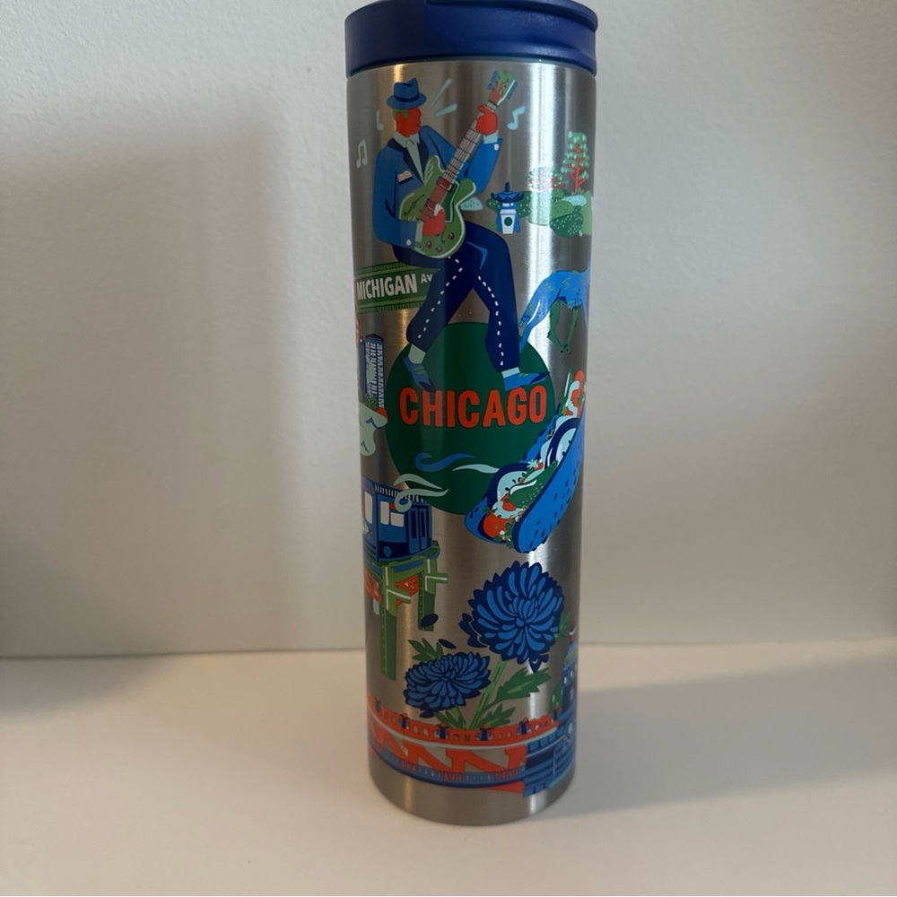 Starbucks Chicago Been There Series 16 Oz Stainless Steel Tumbler Limited New